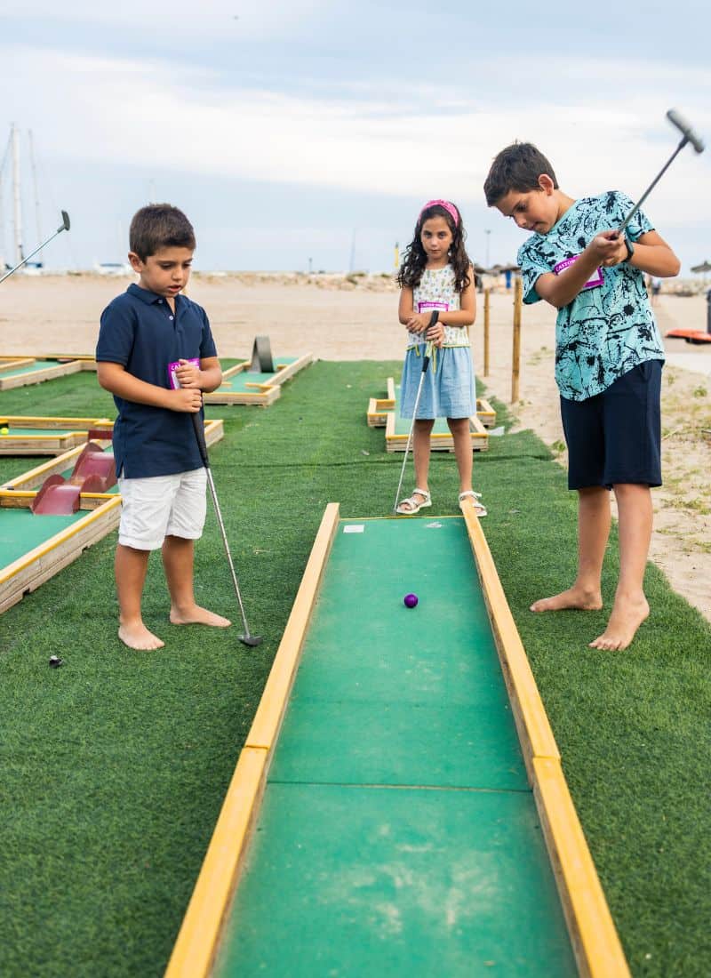 Miniature Golf birthday party