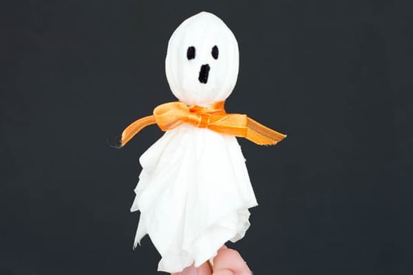 cute lollypop ghost toddler halloween crafts