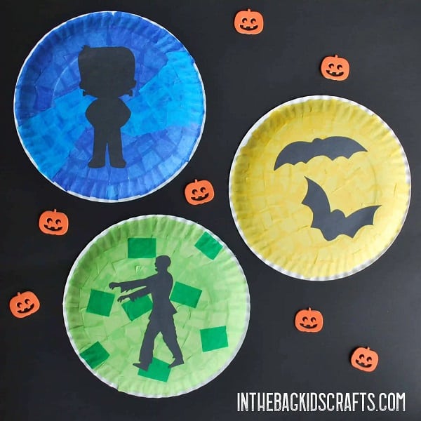 Simple Monster halloween toddler crafts