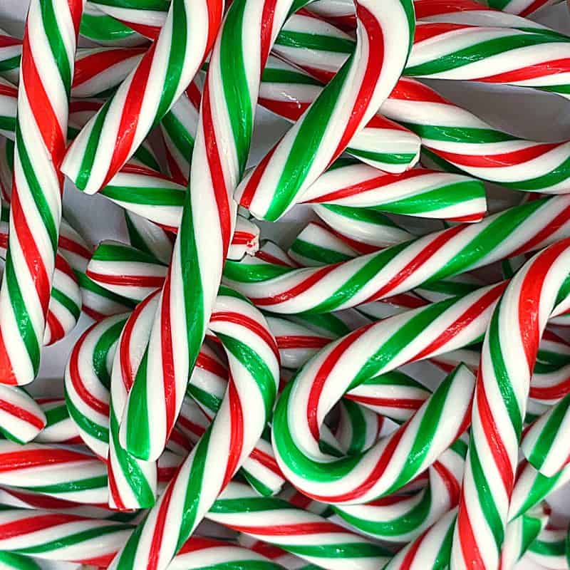 use candy canes as markers with your christmas bingo pdf 