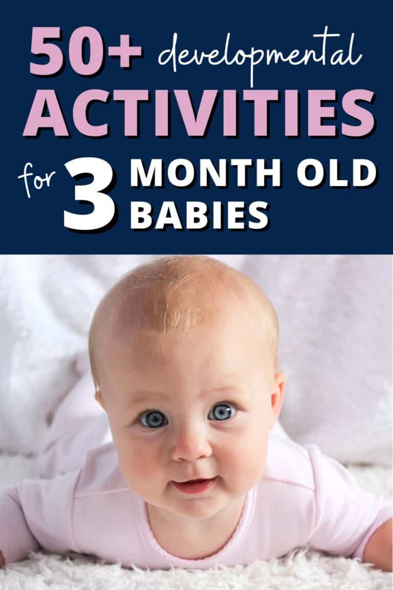 What To Do With 3 Month Old Baby? 53 Development Activities