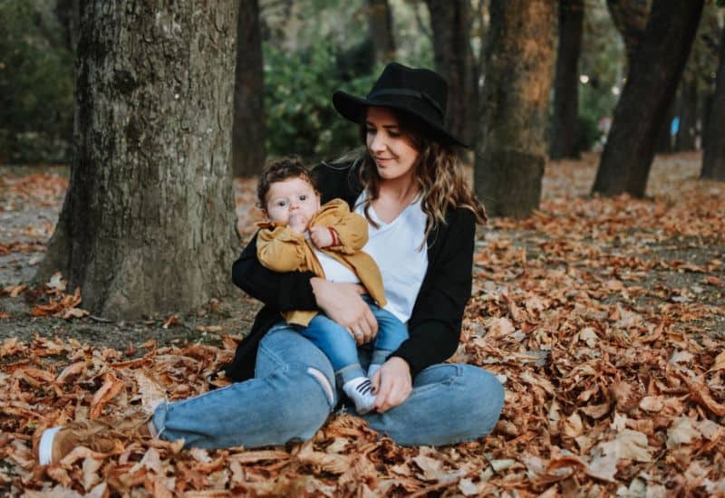 observing nature for fun outdoor activities for three month old babies