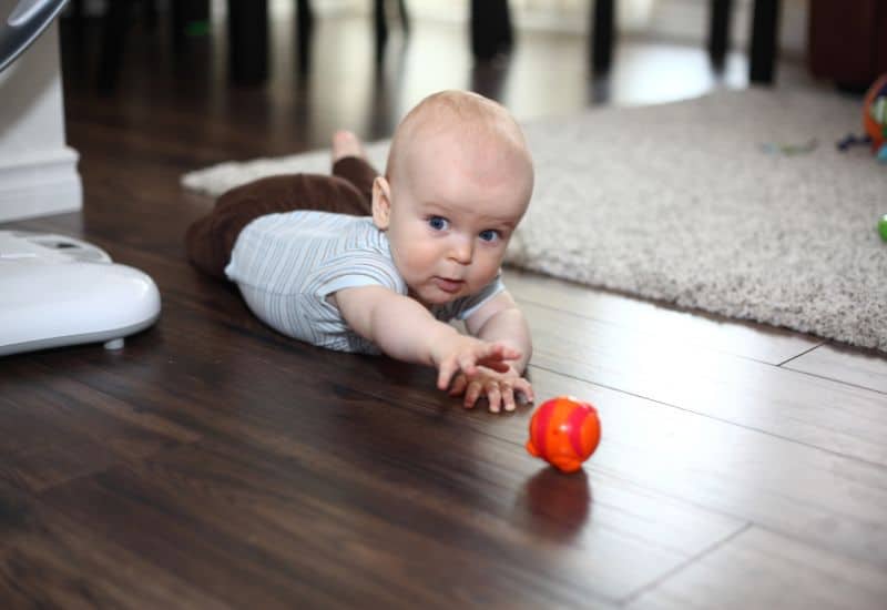 incorporate balls in your daily activities for 3 month old baby boy or girl 