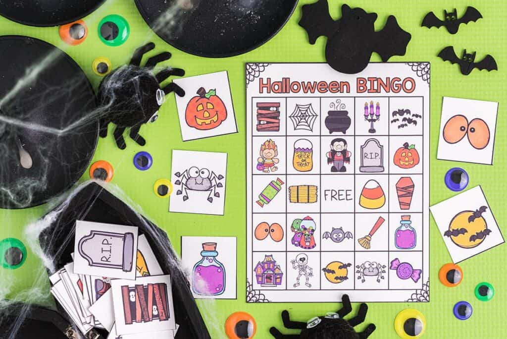 free printable Halloween Bingo 