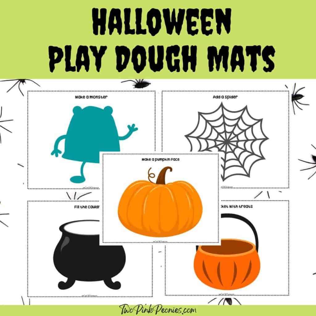 Play Dough Mats for kids and toddlers