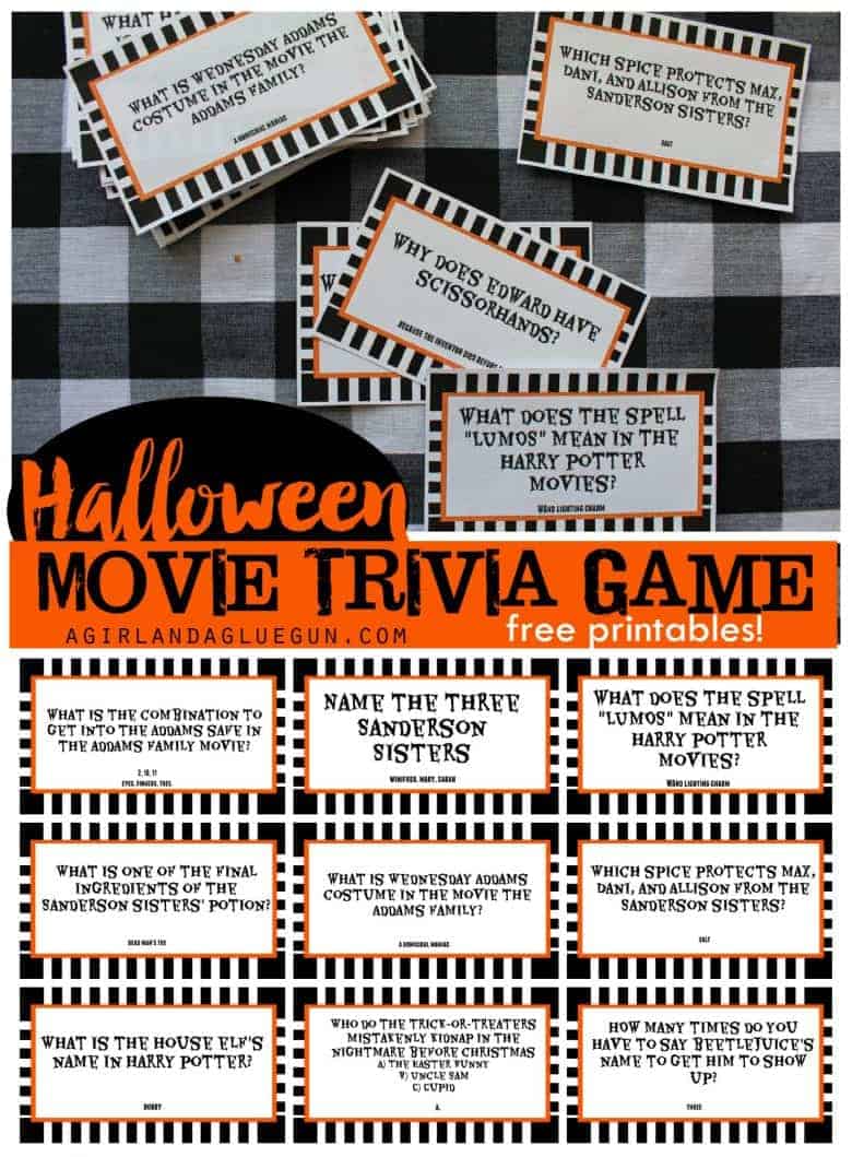 halloween movie trivia games for adults printable free