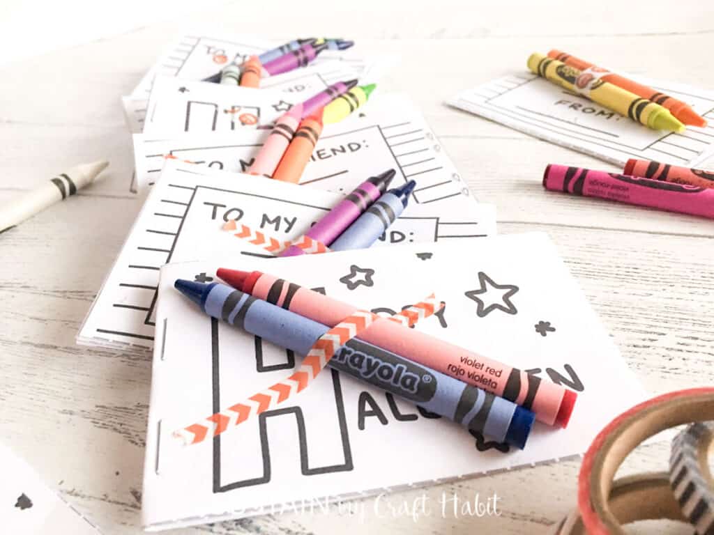 H for Halloween printable booklets