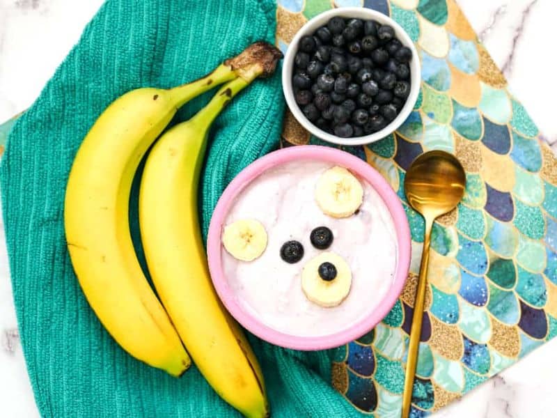 fruit and yogurt meal for picky eaters