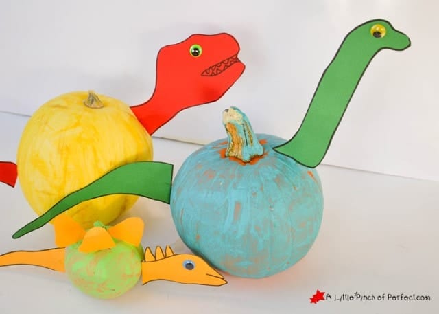 No carve dinosaur art activities for preschoolers