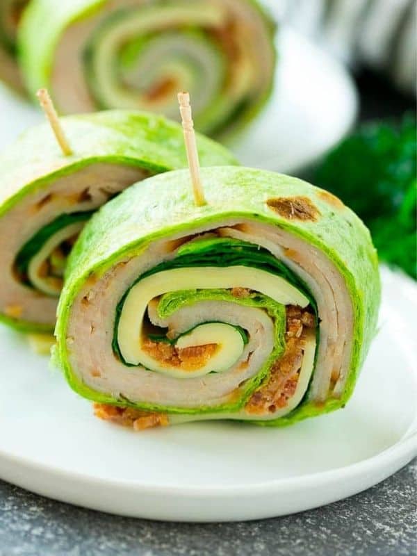 wraps and roll-up food ideas for 1 year olds