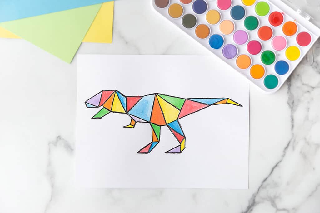 dinosaur art activities for preschoolers