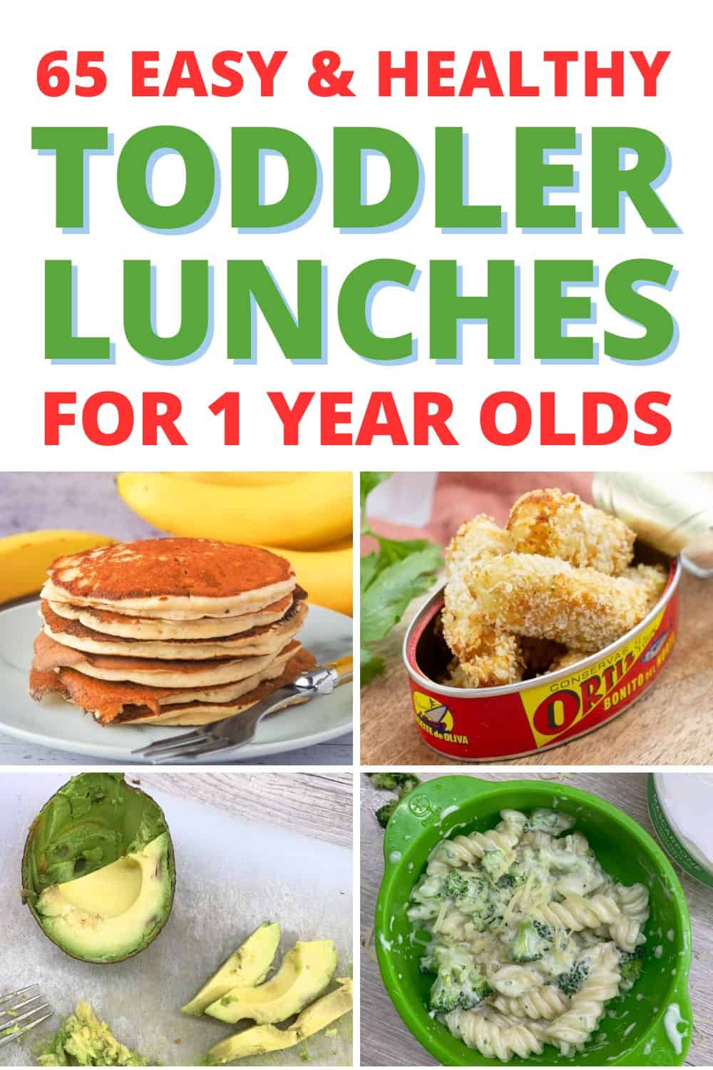 Read more about the article 65 Easy Toddler Lunch Ideas For 1 Year Olds {Home & Daycare}