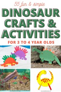 dinosaur activities for preschoolers feature image