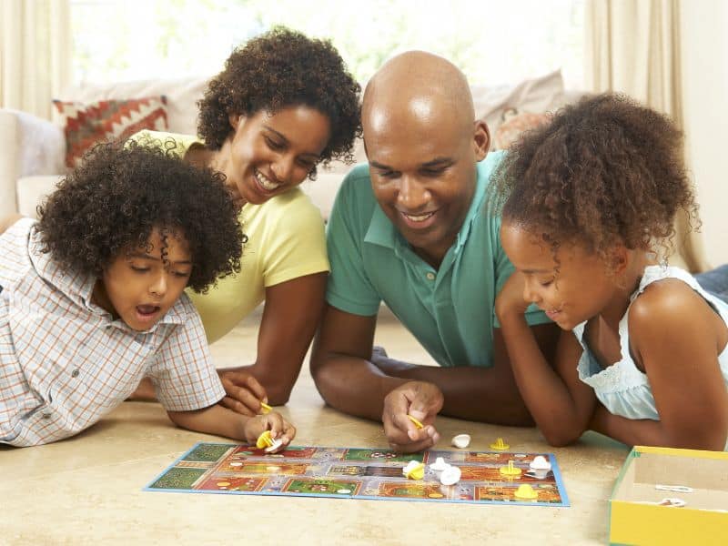 Board Games activities with the family