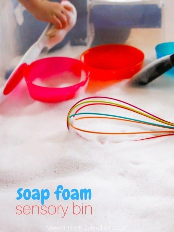 water play activities using soap