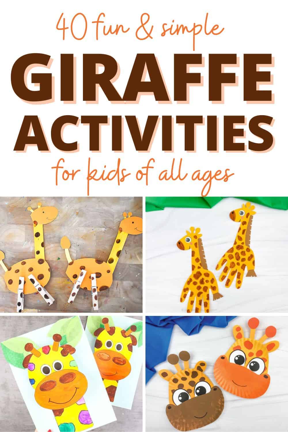 feature image for giraffe activities for kids