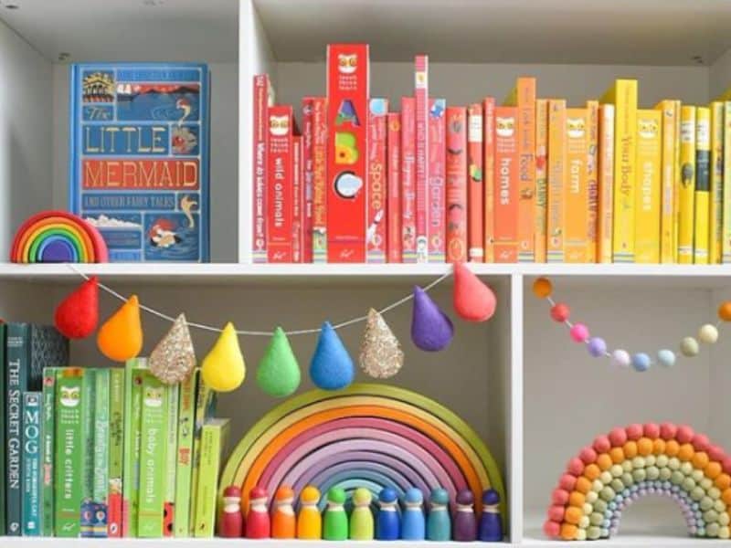 Grouping Books by Color