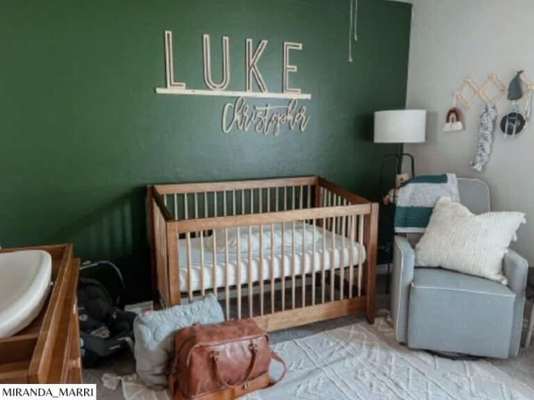 30 Gorgeous Easy Nursery Painting Ideas for Baby Boys, Girls & Toddlers