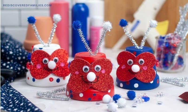cute 4th of July bug craft for kids