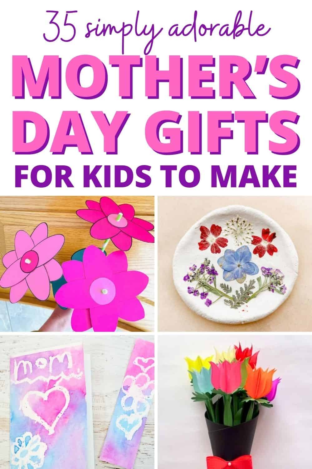 Mother's Day DIY Gift Ideas+Feature Image
