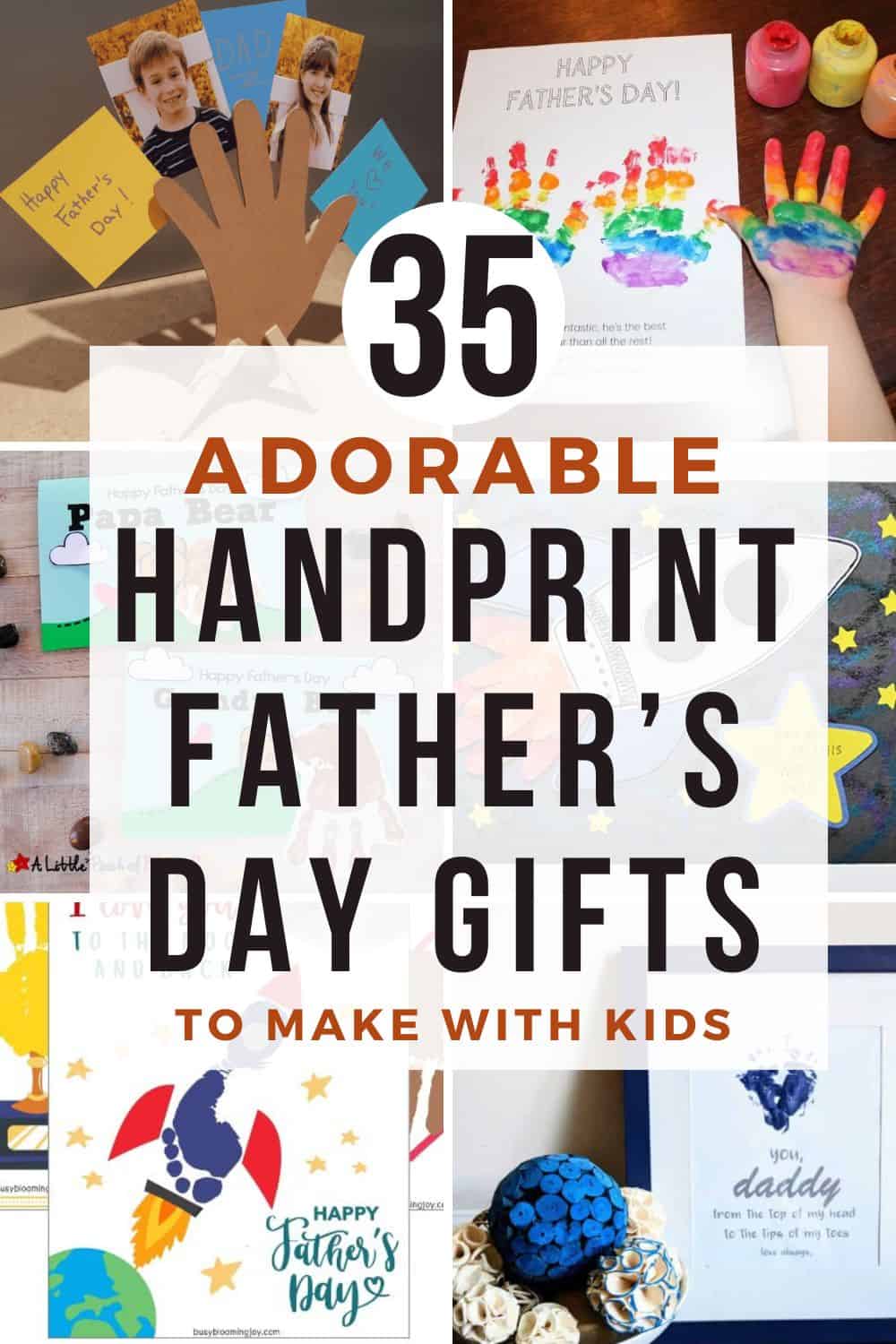 handprint father's day gifts feature image