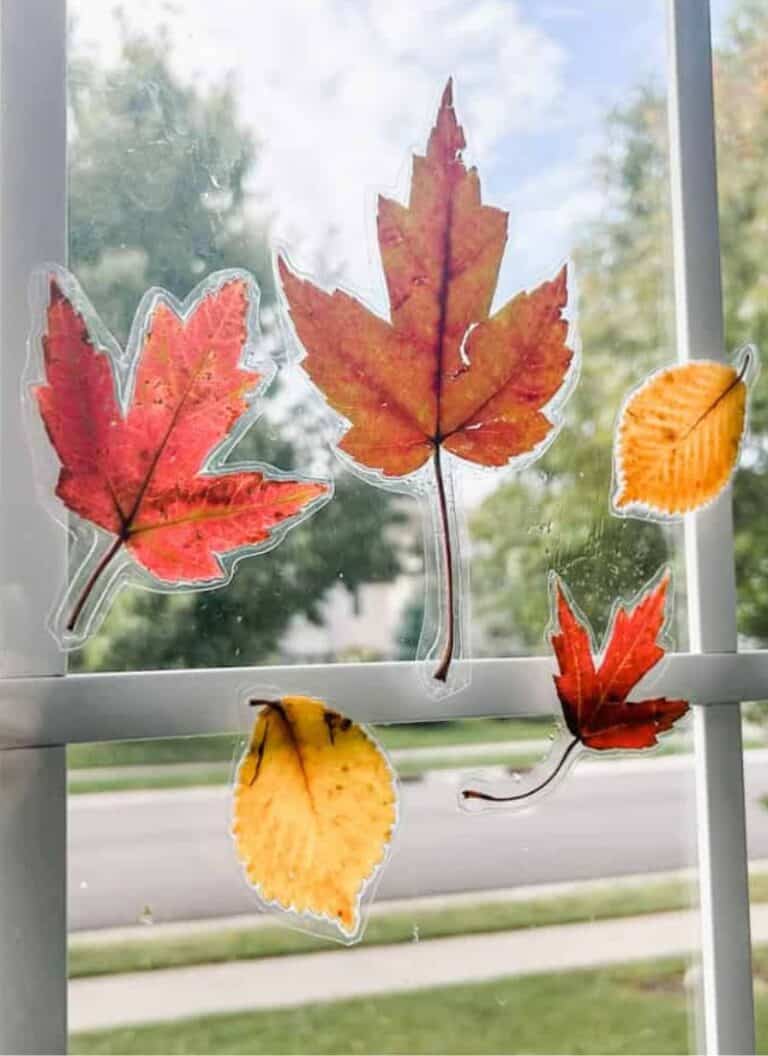 25 Fun & Easy Fall Leaf Crafts for Kids