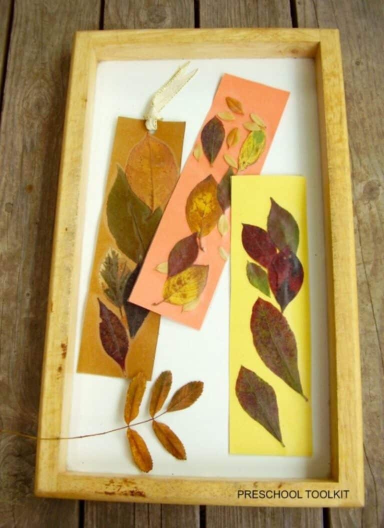 25 Fun & Easy Fall Leaf Crafts for Kids