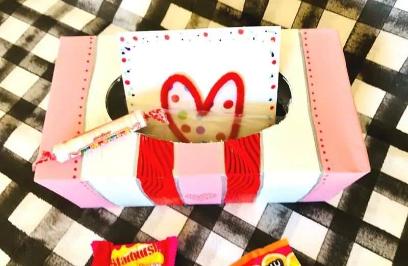 DIY Valentine Card Box For School