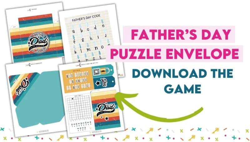 Free Father's Day Printable: Gift Box and Card