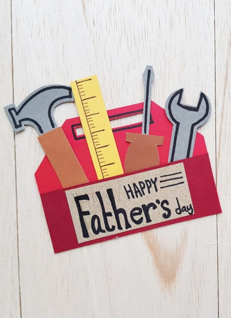 25 Cute DIY Father's Day Cards for Kids to Make Dad