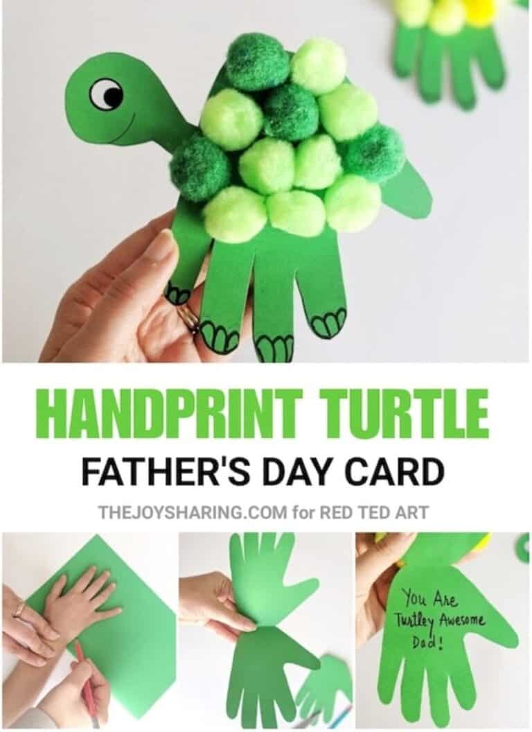 25 Cute DIY Father's Day Cards for Kids to Make Dad