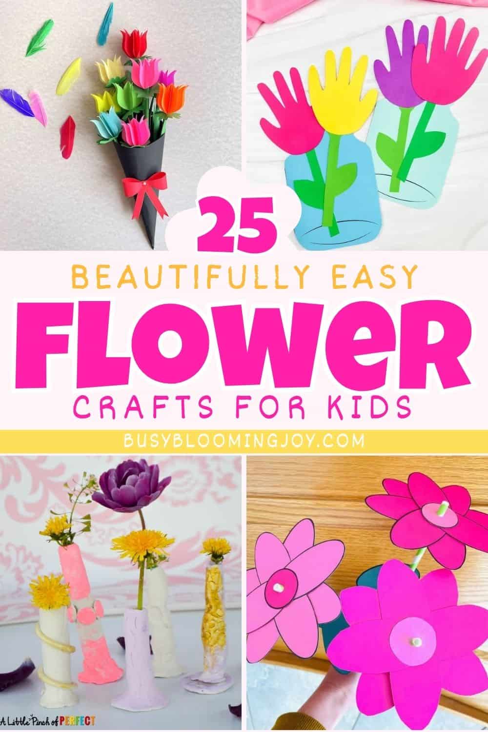 flower crafts for kids