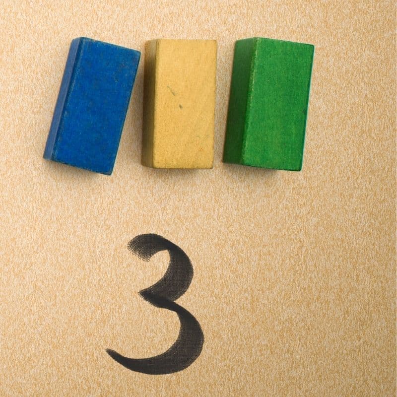 counting as a simple indoor learning activity