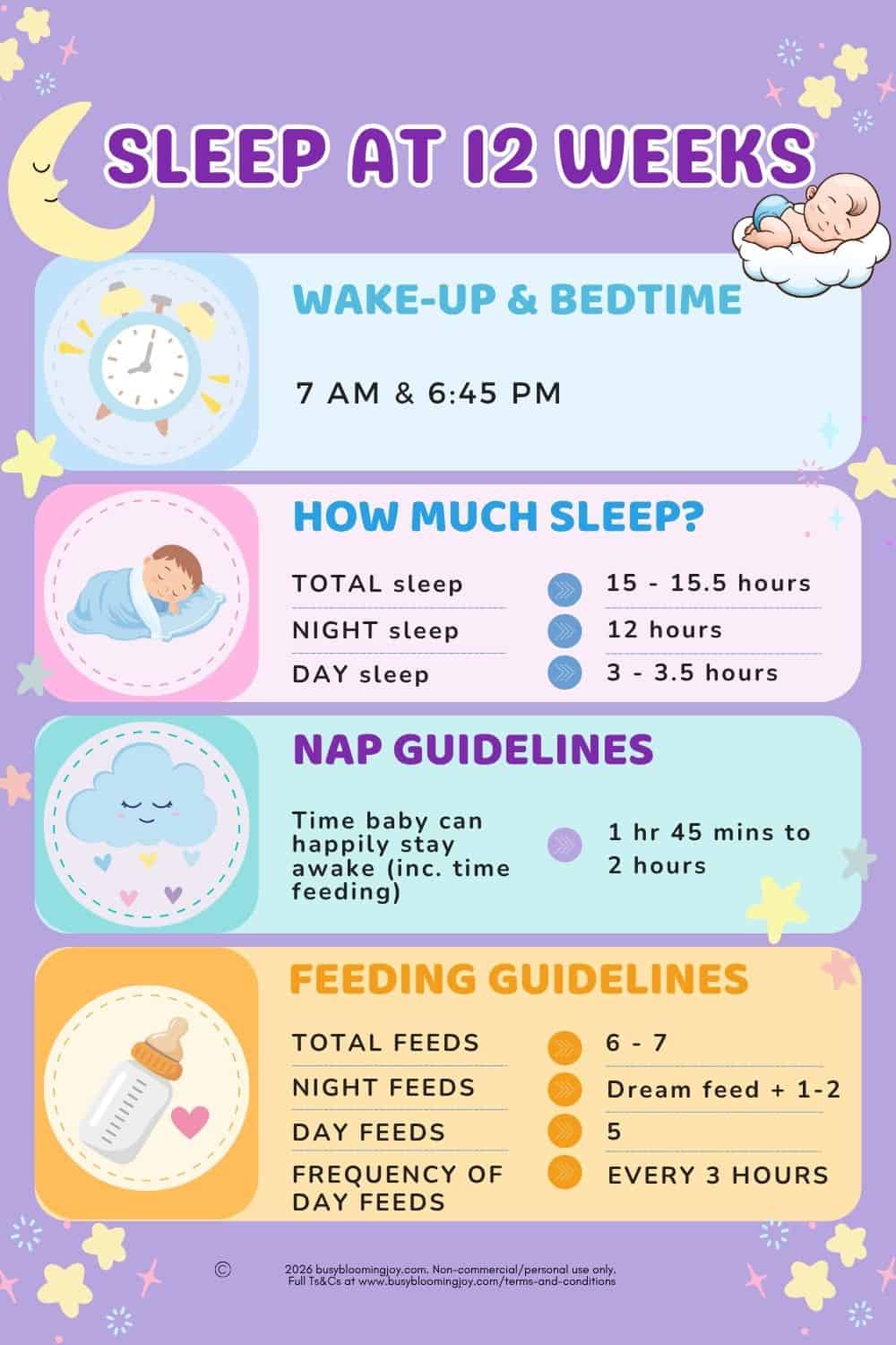 The Best 3 Month Old Baby Sleep Schedule (With Free Downloads)