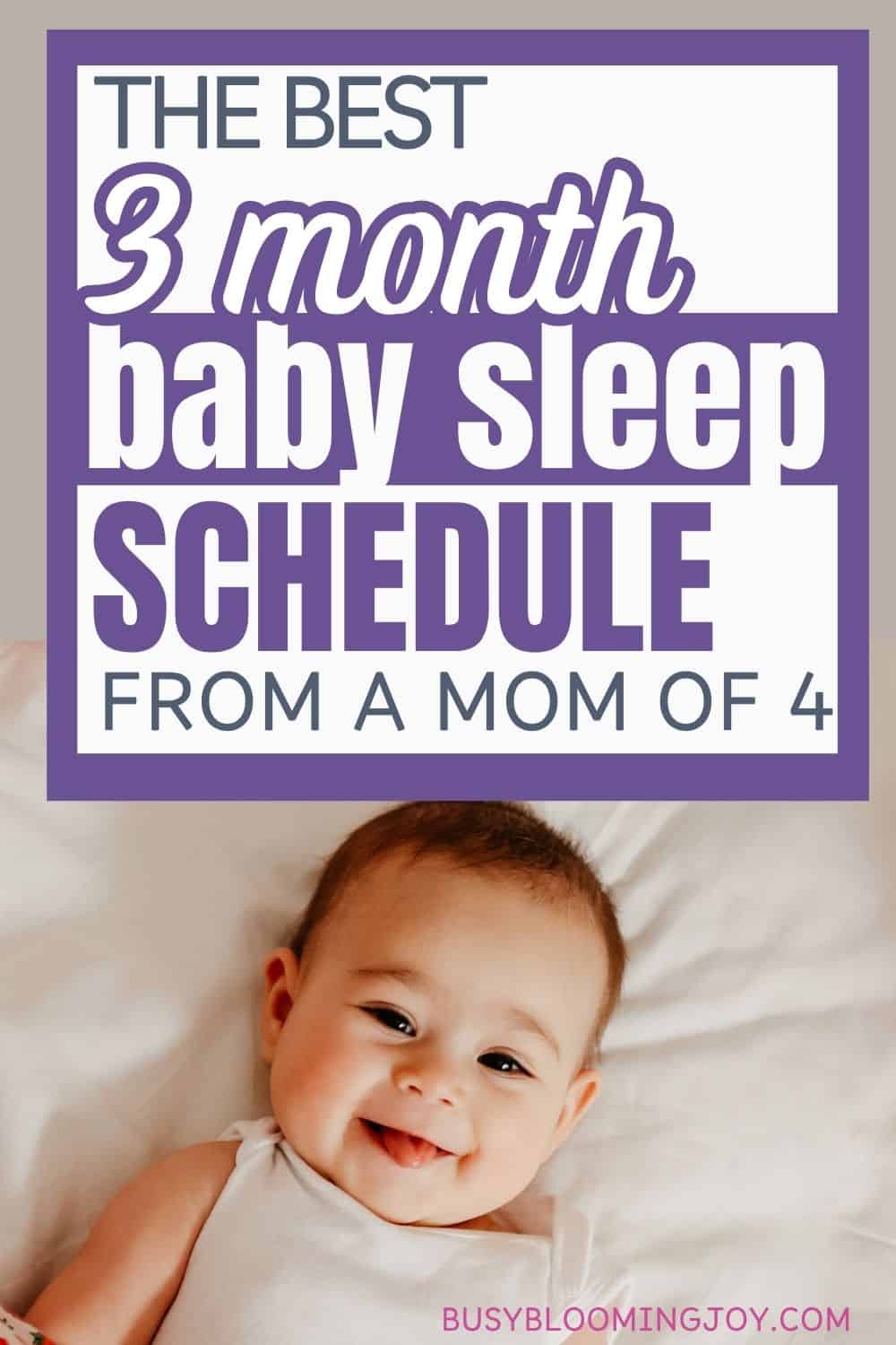 3 month sleep schedule feature image