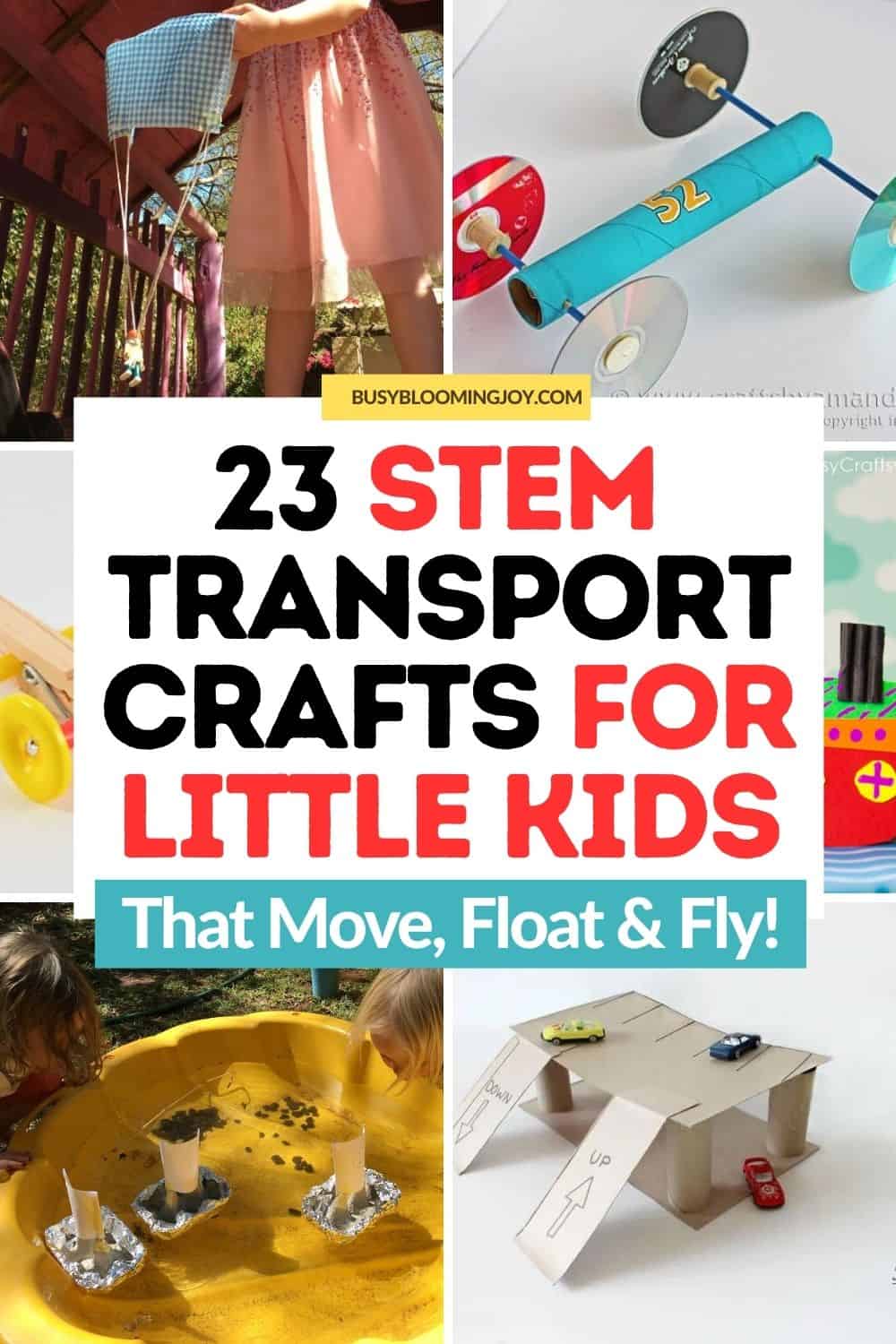 transport STEM crafts feature
