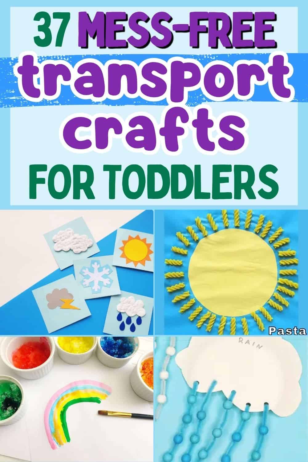 Mess-Free Transport Crafts feature image