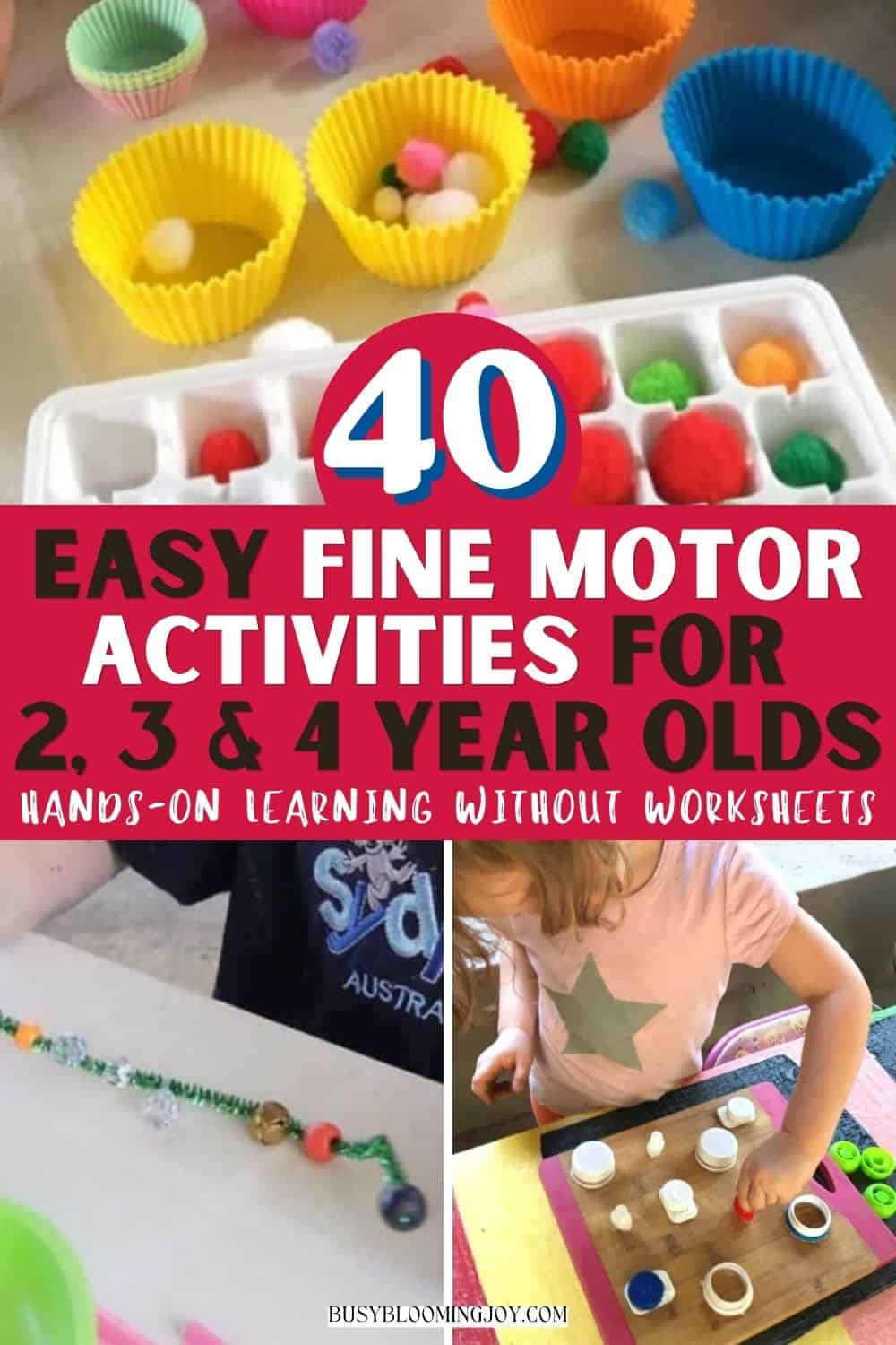 Fine Motor Activities feature image