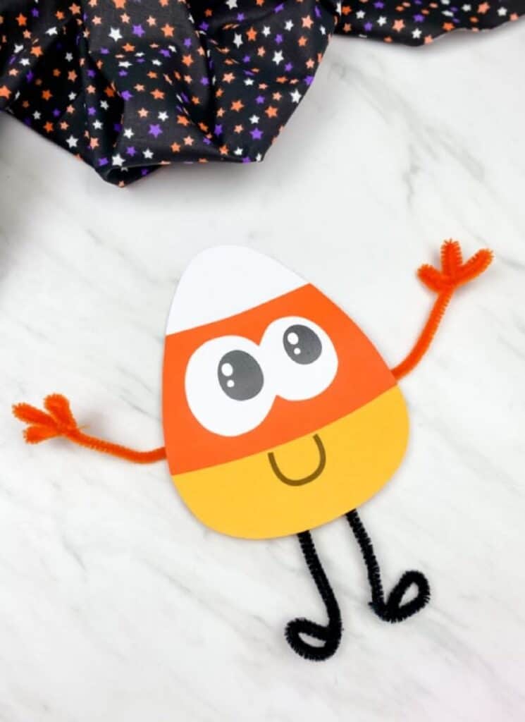 Candy Corn Man Craft