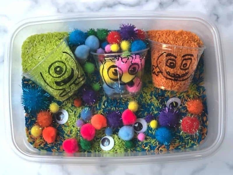 Monster Sensory Bin