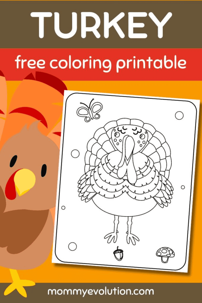 free coloring printable thanksgiving