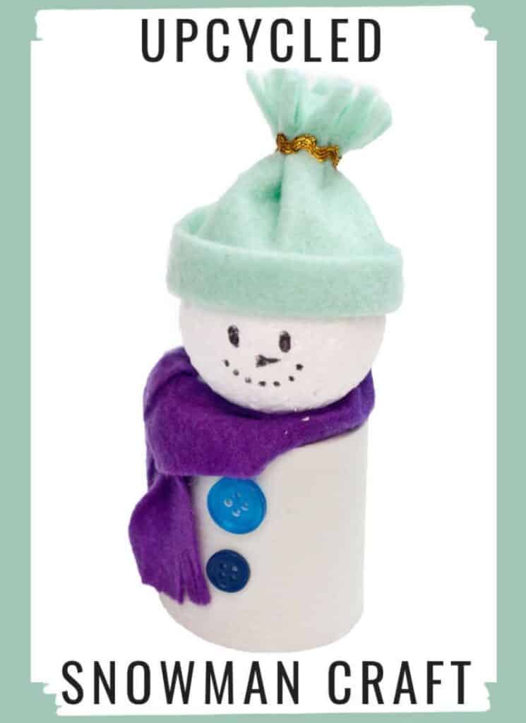 Upcycled Snowman
