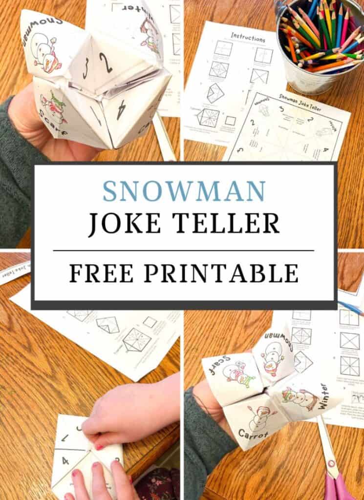 snowman joke teller game
